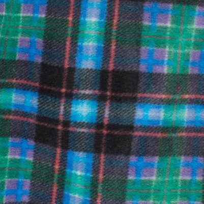 blue plaid