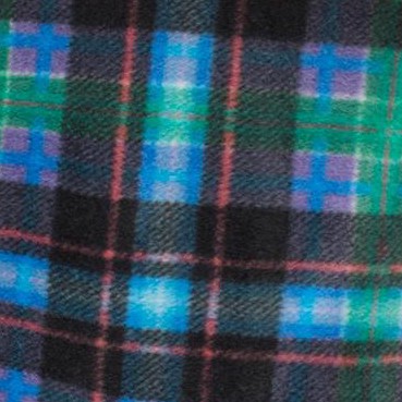 blue plaid