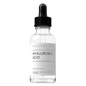 Asterwood Hyaluronic Acid Serum | Youthful Appearance | Fast-Absorbing & Lightweight | Wrinkle Reduction | Your Daily Moisture Magnet - (1 oz) - 1 of 3