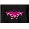 Batman Bat Mask, Cross Bones, and Bat Wings Men's Black Crew Neck Long Sleeve Sweatshirt - 2 of 3
