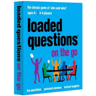 Loaded Questions On The Go Card Game