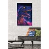 Trends International Wumples - Neon Dinosaur Framed Wall Poster Prints - 2 of 4