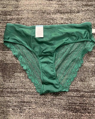 Women's Lace Back Cheeky Underwear - Auden™ Green Xxl : Target