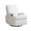 SECOND STORY HOME Tucker Swivel Recliner Accent Chair - Cream Boucle - image 4 of 4