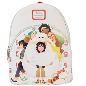 Loungefly Disney Big Hero 6 10th Anniversary Baymax Gang MIni Backpack - 1 of 4