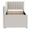 YOOCOZZ Linen Upholstered Daybed with Trundle and Three Storage Drawers - 4 of 4