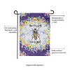 Evergreen Bee Happy Bee Kind Garden Suede Flag 12.5 x 18 Inches Indoor Outdoor Decor - 4 of 4