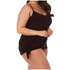 Women's 2-in-1 Plus Size Brynn Underwire One Piece Swimsuit - Magicsuit - 4 of 4
