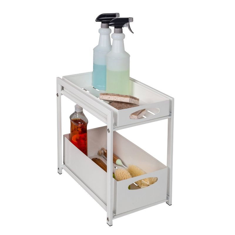 Honey-Can-Do 2 Tier Cabinet Organizer, 2 of 11