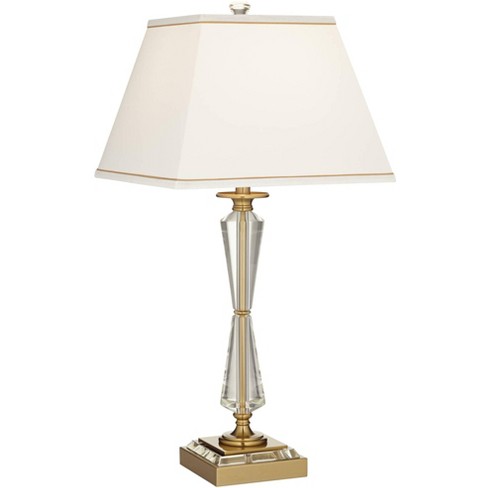 Stiffel Heath 31 5/8 Luxe Gold And Crystal Usb Table Lamp : Target
