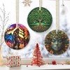 Ceramic Christmas Tree Ornament, Tree of Life Christmas Ornaments, Heirloom Keepsake, Gift Exchange - 4 of 4