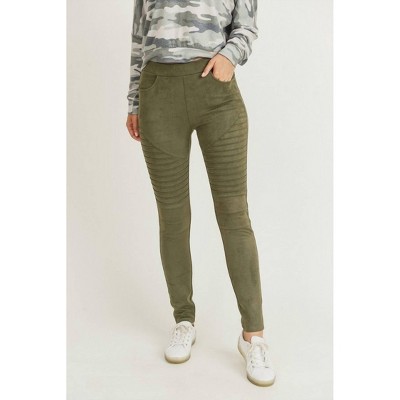 Women's Going For A Ride Suede Leggings - LTX Sportswear