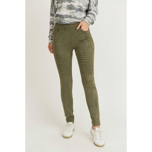 Women's Going For A Ride Suede Leggings - LTX Sportswear - 1 of 4