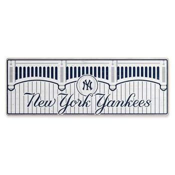 MLB New York Yankees Baseball Tradition Wood Sign Panel