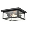 Millennium Lighting Evanton 2 - Light Flush Mount in  Powder Coated Black - 3 of 4