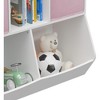 NicBex Bookcases for Living Room 4-Tier Wooden Display Stand Bookshelf Toy Storage Organizer for Bedroom Playroom - 4 of 4