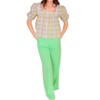 Women's The Statement Wide Leg Pants - Pretty Garbage - 4 of 4