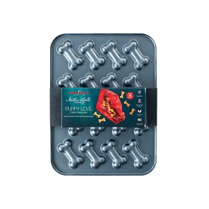 Nordic Ware 2 Piece Puppy Love Treat Pan and Dog Treat Mix - 1 of 4