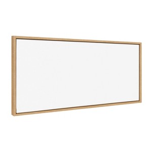 Kate and Laurel Sylvie Blank Framed Canvas 18x40 - 1 of 4