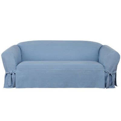 Authentic Denim Sofa Slipcover Chambray - Sure Fit