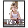 PosterPalooza | Simple Black Picture Frame - UV Acrylic, Foam Board Backing, Hanging Hardware - 2 of 4