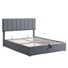 Merax Upholstered Platform Bed with Hidden Storage - 4 of 4