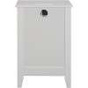 Acekool Nightstand with Charging Station, 3-Drawer White Bedside Table with USB Ports & Power Outlets, Large Storage for Bedroom and Living Room - 4 of 4
