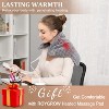 GustoWave 12" x 24" Portable Electric Heating Pad for Back Pain Relief - 3 of 4