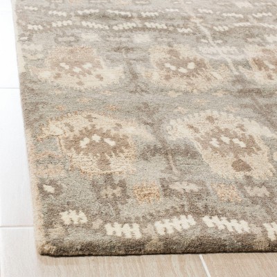 Ivory Elegance 4' x 6' Hand-Tufted Wool Rectangle Rug