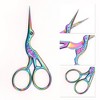 Unique Bargains Women Little Crane Scissors Grooming Scissors 1 Pc - 3 of 3