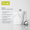 Stainless Steel Drinking Flask by True - 2 of 4