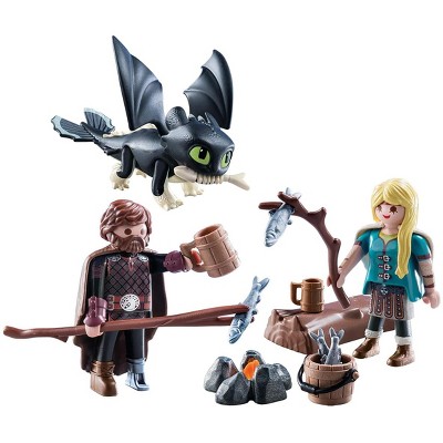 Playmobil Playmobil How to Train Your Dragon III Hiccup & Astrid with Baby Dragon