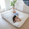 MAXYOYO Giant Bean Bag Chair Bed for Adults, Convertible Beanbag High-Density Foam Filling, Machine Washable Cover - 4 of 4