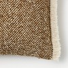 Herringbone with Frayed Edges Throw Pillow - Threshold™ designed with Studio McGee - 3 of 4