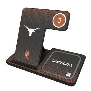 Keyscaper University of Texas Longhorns Linen 15-Watt 3 in 1 Charging Station - 1 of 4