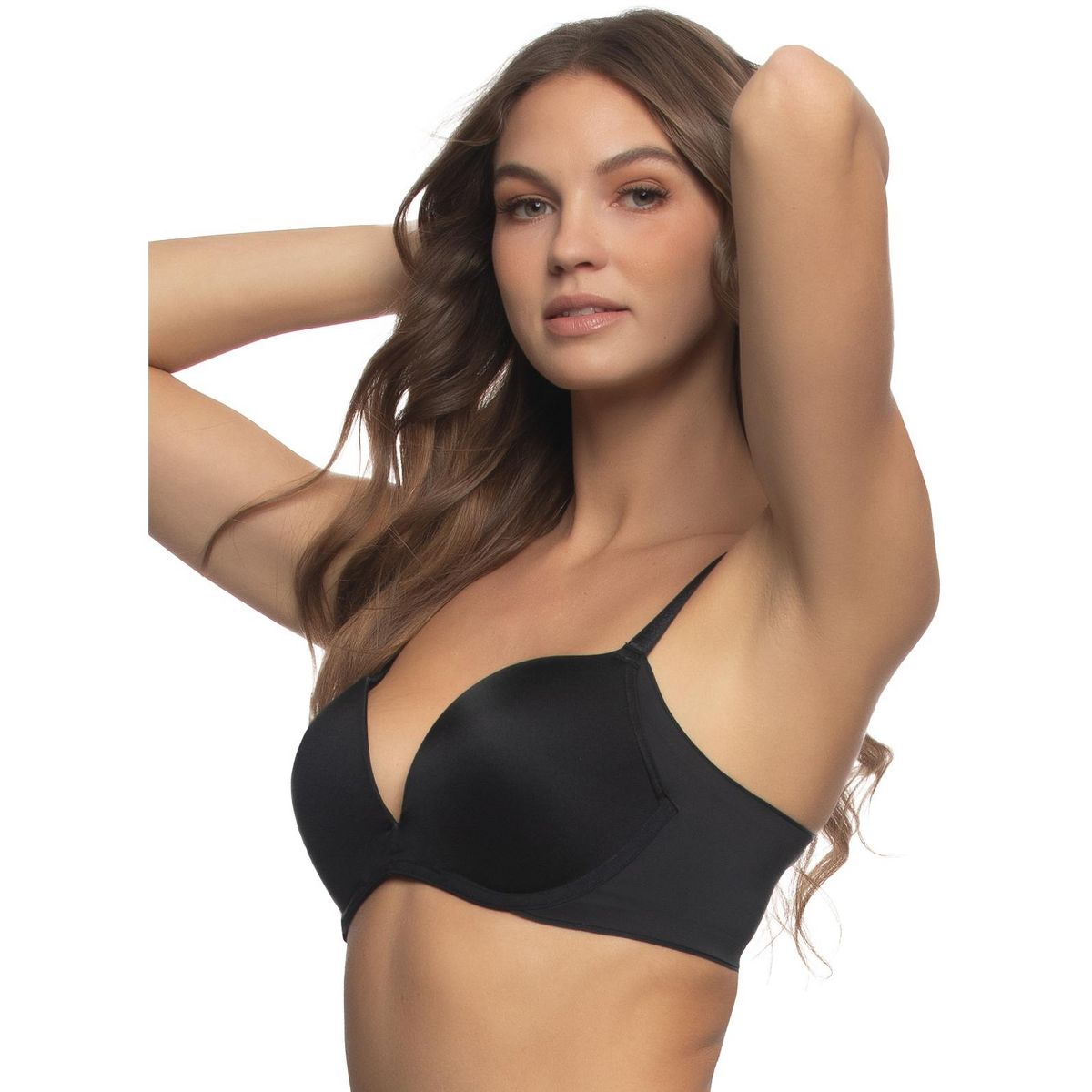 Women's Moxie Seamless Push Up Bra - Side Smoothing, Adds 1-1.5 Cup Sizes, Sexy, Lifting - Felina - thumbnail 3