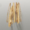 Ross-Simons Italian 18kt Gold Over Sterling Silver Jewelry Set: 7 Bangle Bracelets - 4 of 4