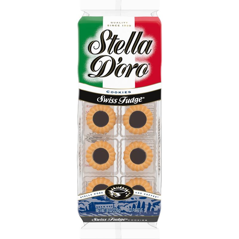 Stella D&#39;oro Cookies Swiss Fudge - 8oz, 1 of 7