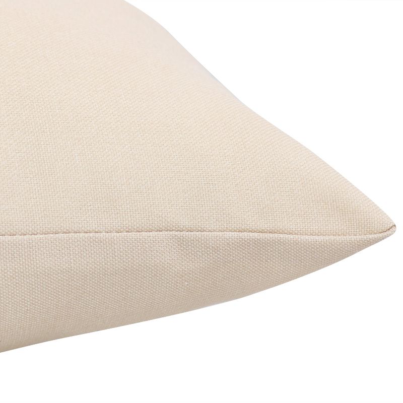 Sunnydaze Indoor/Outdoor Weather-Resistant Polyester Square Tufted Pillow with Zipper Closures - 19" - 2pk, 4 of 10