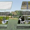 Kumasinova Walk-In Chicken Coop Large,Poultry Run with Waterproof Cover,Outdoor Chicken Cage with UV Protection,Galvanized Steel Animal Enclosure - 4 of 4