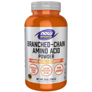 Branched Chain Amino Acid Powder by Now Foods  -  12 oz Powder - 1 of 3