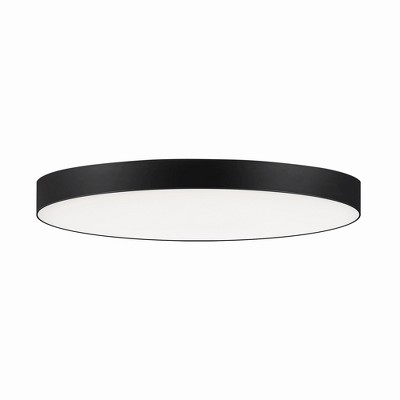 Maxim Lighting Trim 1 - Light Flush Mount in  Black