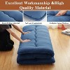 Mattress Twin/ Full/ Queen Size, Japanese Style Floor Mattress Foldable Camping Mattress Pad Roll Up Travel and Guest Mat - 3 of 4