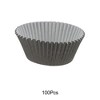 Unique Bargains Solid Color Disposable Baking Cups Greaseproof Paper 1.97"x1.18" 100 Pcs - 4 of 4