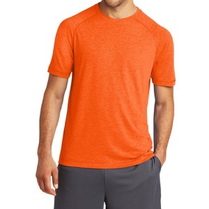 Mafoose Men's PosiCharge Tri-Blend Short Sleeve Wicking Raglan Tee - 1 of 4