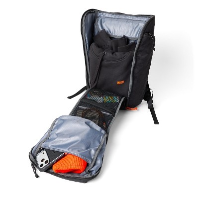UAG 20L Laptop Backpack, 16 inch Laptop Compartment, Heavy Duty, Wear-Resistant, Travel Ready, Civilian - Black/Orange — фото 5