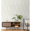 NextWall Palm Silhouette Peel and Stick Wallpaper Light Beige: Vinyl, Self-Adhesive, Botanical Leaf Pattern, 30.75 Sq Ft Coverage - 4 of 4