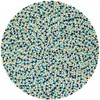 Unique Loom Felt Ball Collection Area Rug - Cloud - 2 of 4