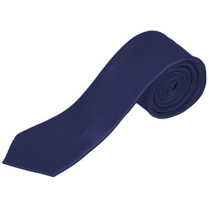 Men's Solid Color 2.5 Inch Wide And 57 Inch Long Slim Neckties - 1 of 4