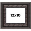 PosterPalooza | Photo Size 3.5" Wide Ornate Black Frame - UV Acrylic, Foam Board Backing, Hanging Hardware - 2 of 4